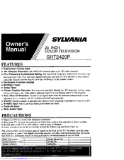Sylvania SRT2420P Owner's Manual