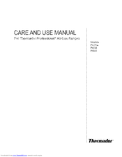 Thermador PG364GL Care And Use Manual