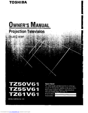 Toshiba ColorStream TZ50V61 Owner's Manual