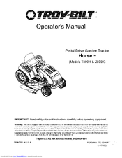 Troy-Bilt Z809H Operator's Manual