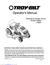 Troy-Bilt V809H Operator's Manual
