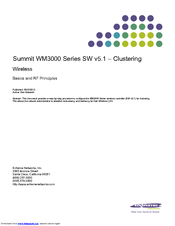 Extreme Networks WM3600-2 Supplementary Manual