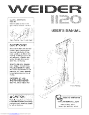 Weider 1120 User Manual