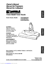 Kenmore Power-Mate KC50XBZTZU01 Owner's Manual