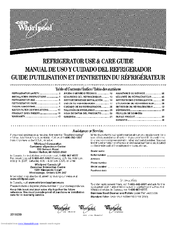 Whirlpool ED5FHAXSS00 Use & Care Manual