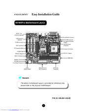 Foxconn 661MXPro Easy Installation Manual