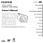 Fujifilm Finepix T510 Owner's Manual