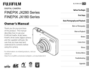 FujiFilm FINEPIX JX180 series Owner's Manual