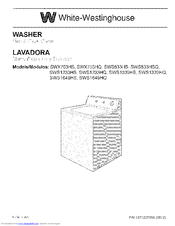 White-Westinghouse SWS1339HS Use & Care Manual