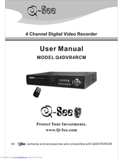 Q-See Q4DVR4RCM User Manual