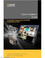 Q-See QC40108 Quick Installation Manual