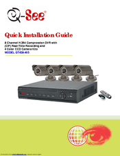 Q-See QQTT442288--440033 Quick Installation Manual