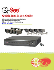 Q-See QT428-833 Quick Installation Manual