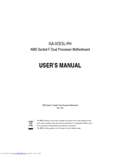 Gigabyte GA-3CESL-RH User Manual