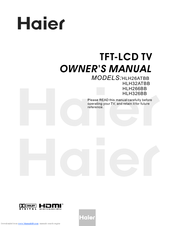 haier HLH32ATBB Owner's Manual