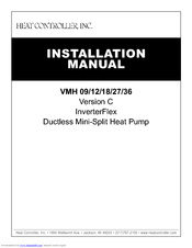 Heat Controller VMH 12 Installation Manual