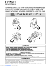 Hitachi EC 12 Instruction Manual