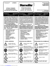 Homelite TrimLite UT20740 Operator's Manual