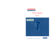 Honda Marine BF8A Owner's Manual