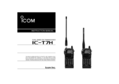 ICOM IC-T7H Instruction Manual