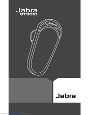 Jabra BT3010 - Headset - In-ear ear-bud User Manual