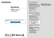 Kenwood KDC-BT52U Instruction Manual