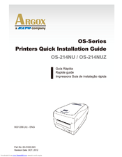 Argox OS-214NU Quick Installation Manual