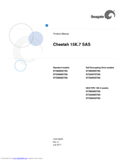Seagate ST3450857SS - Cheetah 450 GB Hard Drive Product Manual