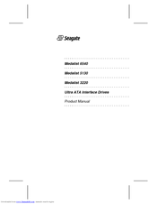 Seagate Medalist 6540 Product Manual