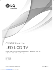 LG 60LS579C Owner's Manual