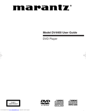 Marantz DV4400 User Manual