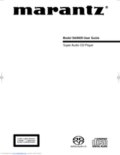 Marantz SA8400 User Manual