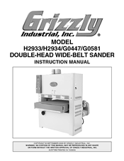 Grizzly H2933 Instruction Manual