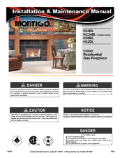 Montigo H38DLL-F Installation & Maintenance Manual