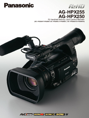 panasonic P2HD AG-HPX250 Manual