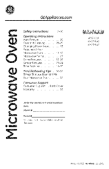 GE Appliances WES1452 Owner's Manual