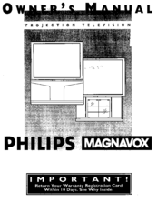 Philips MAGNAVOX 7P6041C101 Owner's Manual