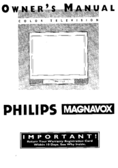 Philips/Magnavox TP3669C Owner's Manual