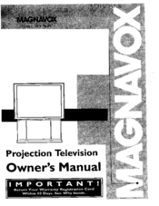 MAGNAVOX 6P5430 Owner's Manual