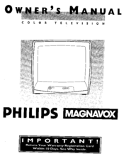 Philips/Magnavox PS1955 Owner's Manual
