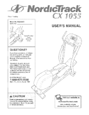NORDICTRACK CX 1055 NEL90951 User Manual