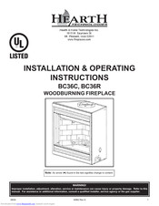 Hearth And Home Technologies BC36C Installation & Operating Instructions Manual