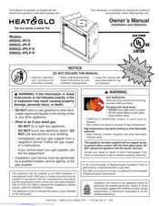 Heat & Glo 6000GL-IPILP-S Owner's Manual