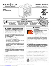 Heat & Glo ST-42TVFL-IPI Owner's Manual