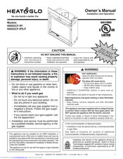 Heat & Glo 6000GCF-IPILP Owner's Manual