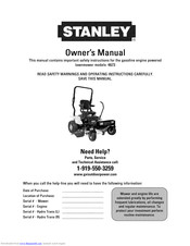STANLEY 48ZS Owner's Manual
