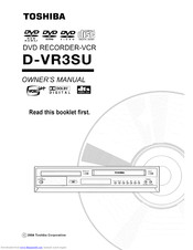 TOSHIBA D-VR3SU Owner's Manual