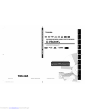 TOSHIBA D-V610KU Owner's Manual