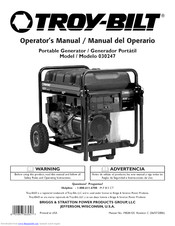 Troy-Bilt 030247 Operator's Manual