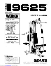 WEIDER Pro 9625 User Manual